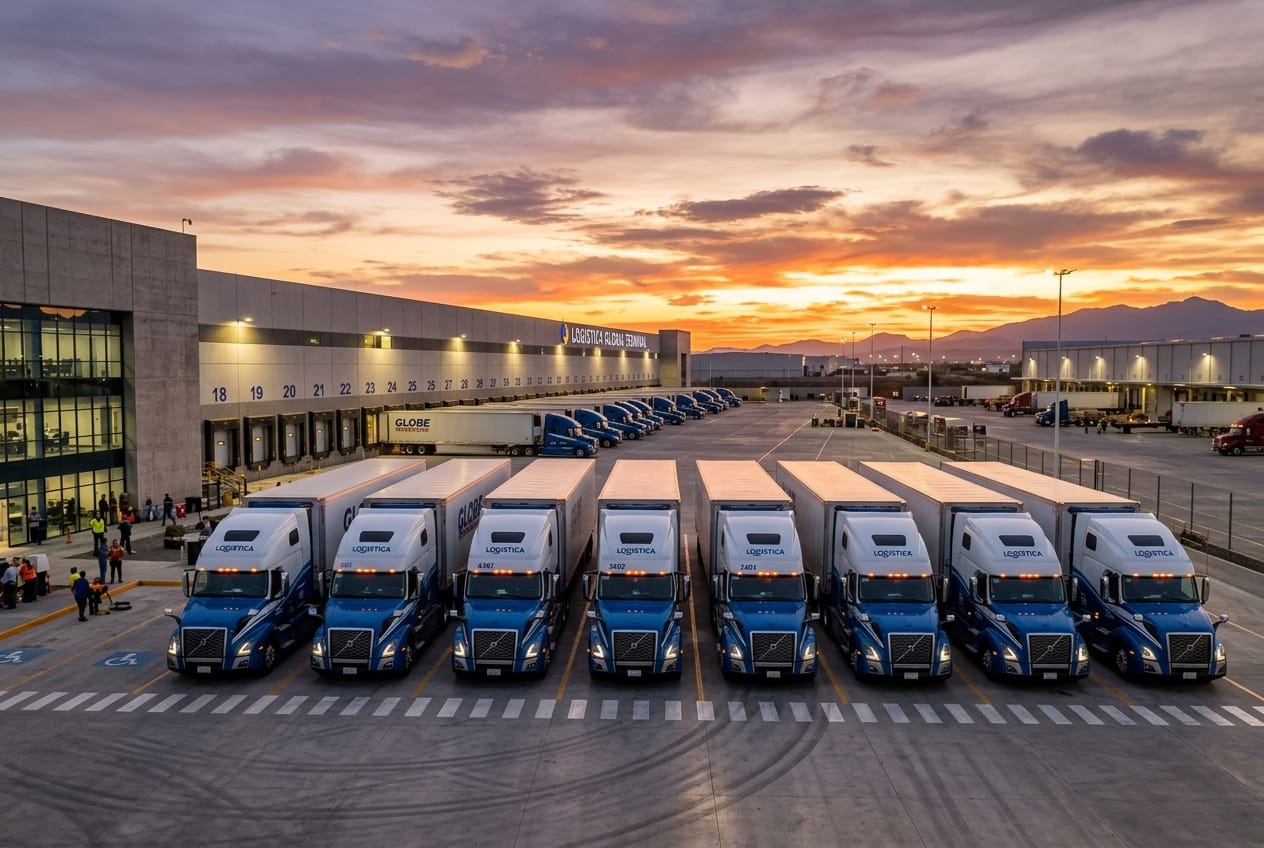 Carrier fleet vehicles representing directory listings