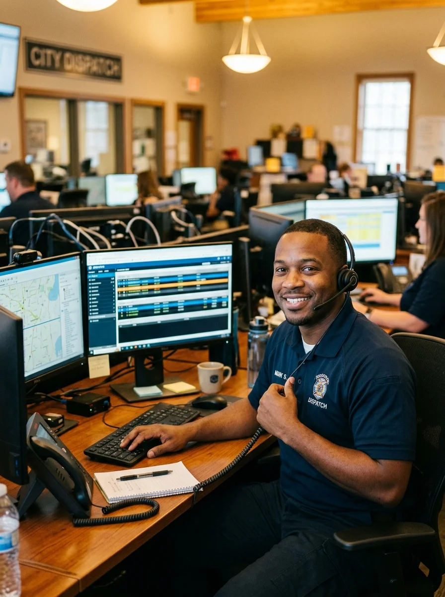 Bonafide Trucking Solutions team member ready to help with your dispatch quote
