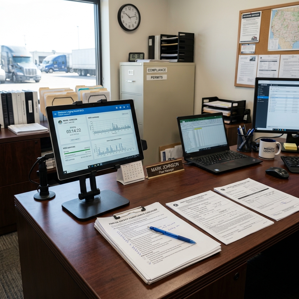 Essential compliance documents for New Jersey trucking operations