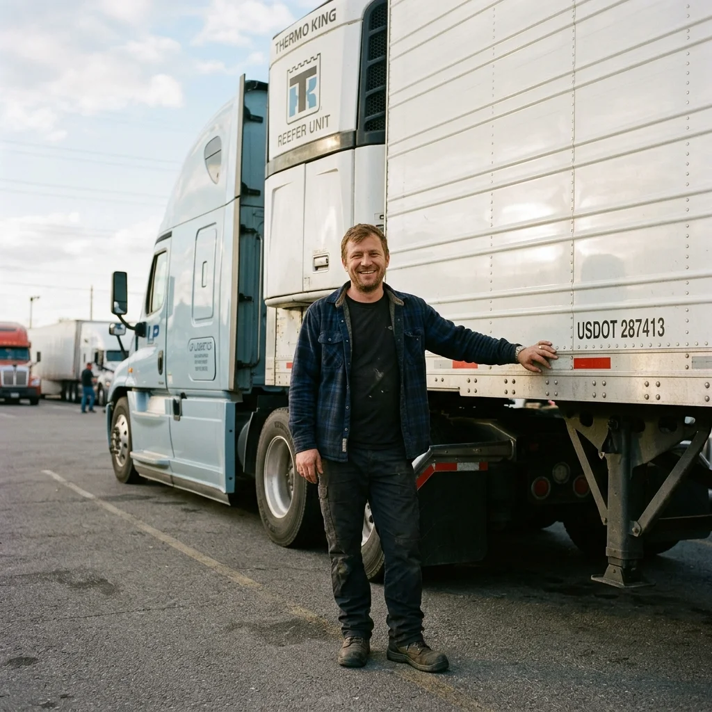 Photo of Serghei B., Reefer Owner Operator