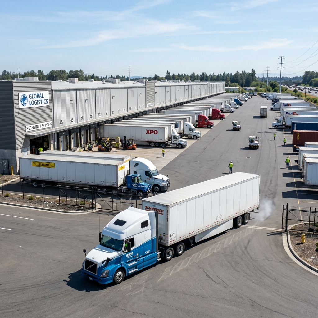 Freight transportation and logistics operations in Texas